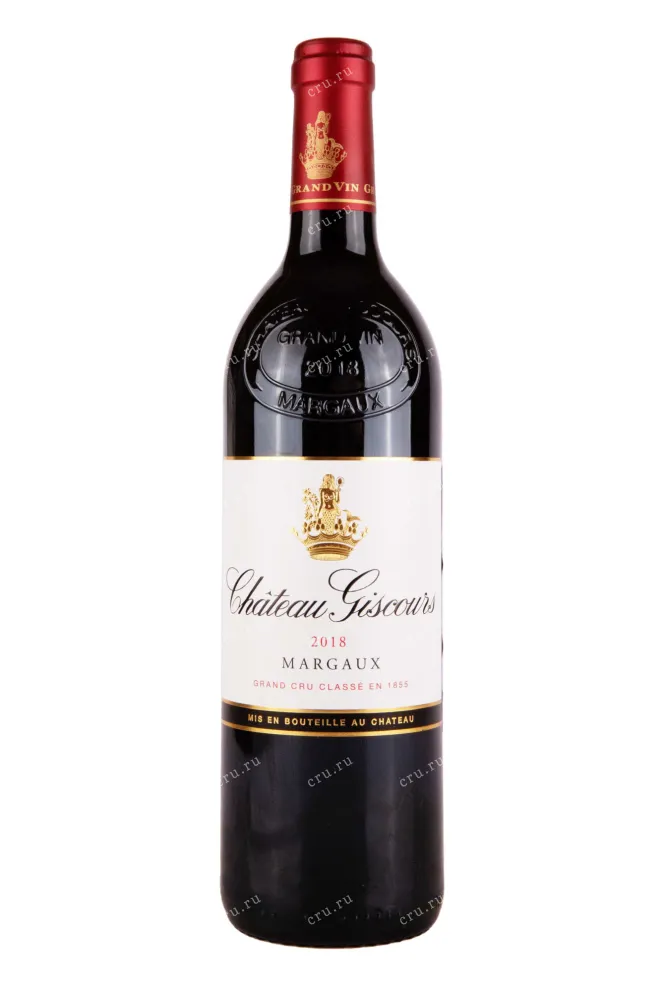 Вино Chateau Giscours Grand Cru Classe Margaux 2018 0.75 л