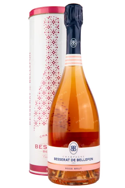 Шампанское Besserat de Bellefon Cuvee des Moines Rose  0.75 л