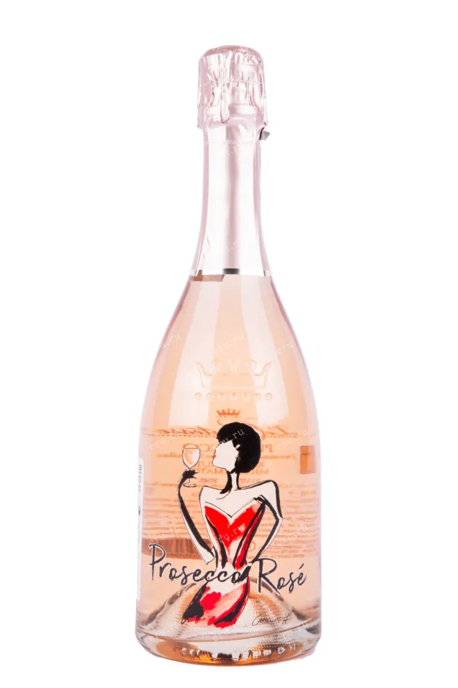 Игристое вино Le Contesse Prosecco Rose Brut 2021 0.75 л