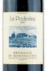 Этикетка вина La Poderina Brunello di Montalcino 2013 0.75 л