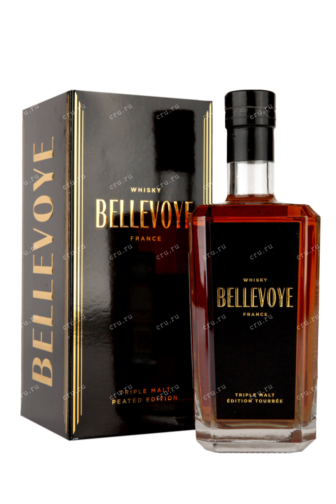 Виски Bellevoye Triple Malt Edition Tourbee  0.7 л
