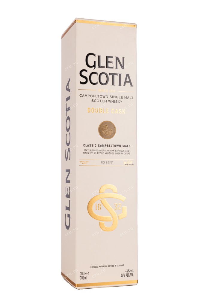 Подарочная коробка Glen Scotia Double Cask 0.7 л
