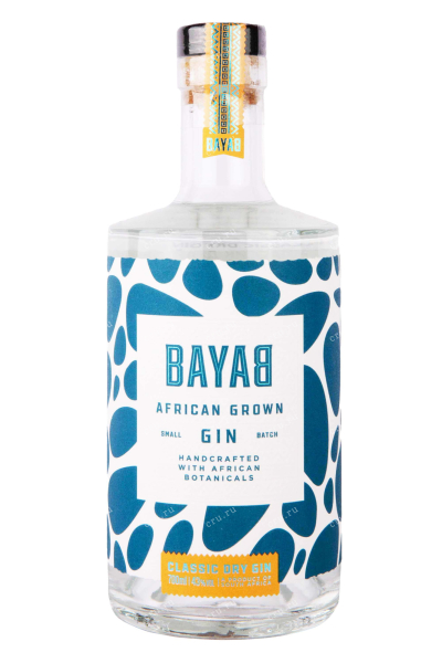 Джин Bayab Classic Dry Gin  0.7 л