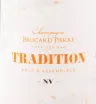 Этикетка игристого вина Brocard Pierre Brut Tradition 0.375 л