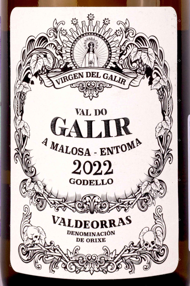 Этикетка Val do Galir Godello Valdeorras 2022 0.75 л