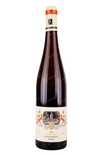 Вино Karl Schaefer Wachenheimer Fuchsmantel Quetschenbaum Riesling 2016 0.75 л