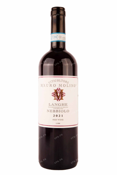 Вино Mauro Molino Nebbiolo Langhe 2022 0.75 л