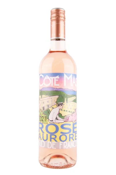 Вино Cote Mas Rose Aurore Pays d'Oc 2021 0.75 л