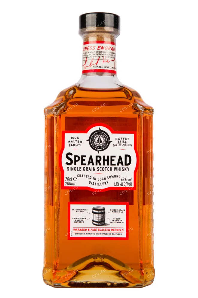 Виски Spearhead Single Grain Scotch  0.7 л