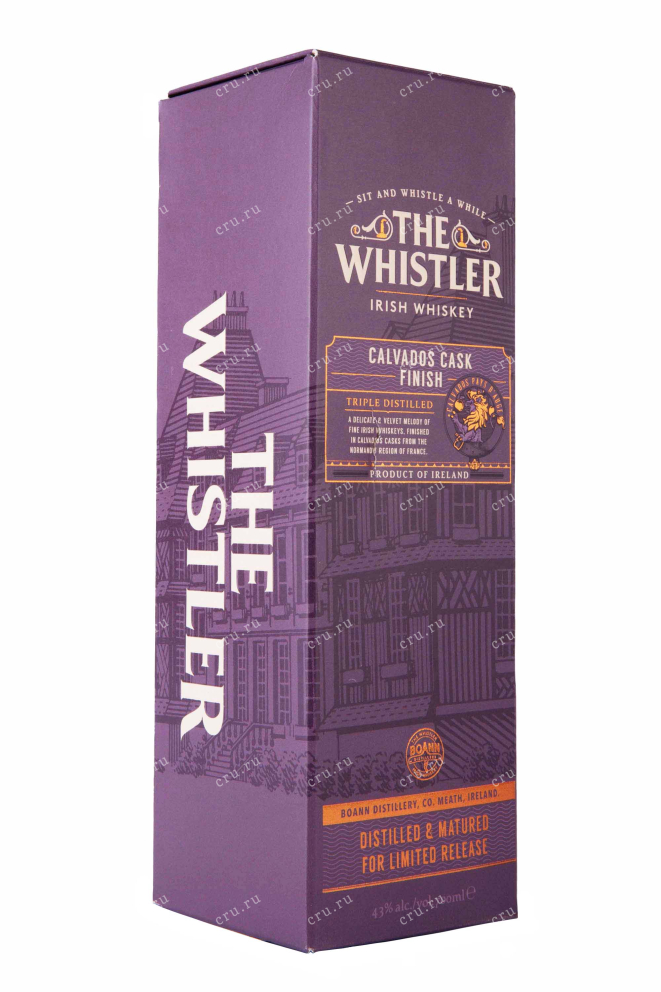Подарочная коробка The Whistler Calvados Cask Finish in gift box 0.7 л