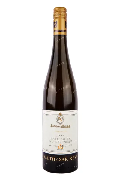 Вино Balthasar Ress Hattenheim Nussbrunnen Rheingau Riesling GG trocken 2014 0.75 л