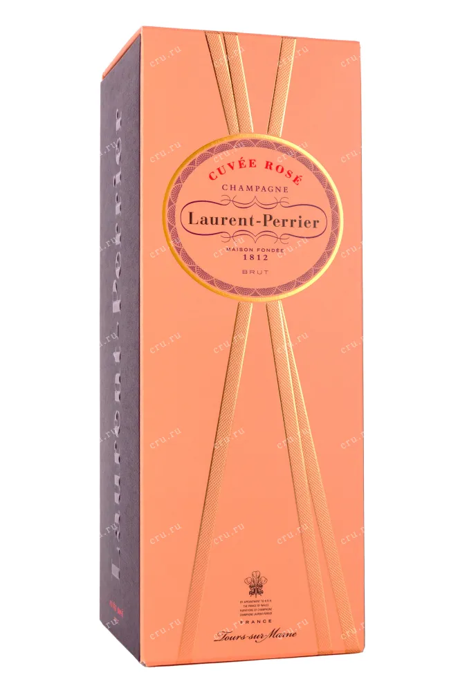 Подарочная коробка Laurent-Perrier Cuvee Rose Brut gift box 2017 0.75 л