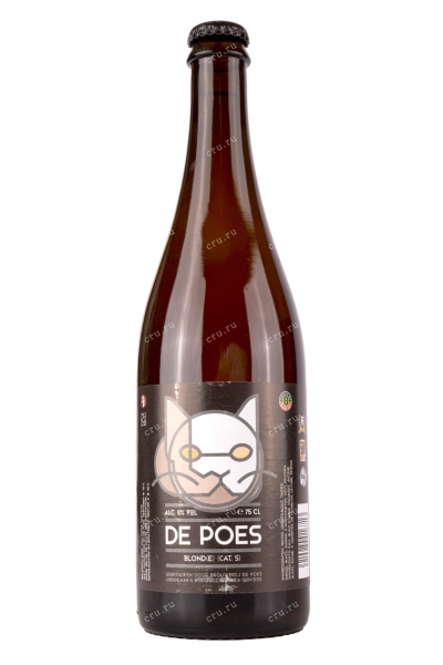 Пиво De Poes Blond  0.75 л