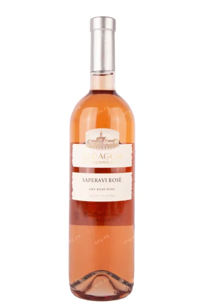 Вино Saperavi Rose Badagoni 2021 0.75 л
