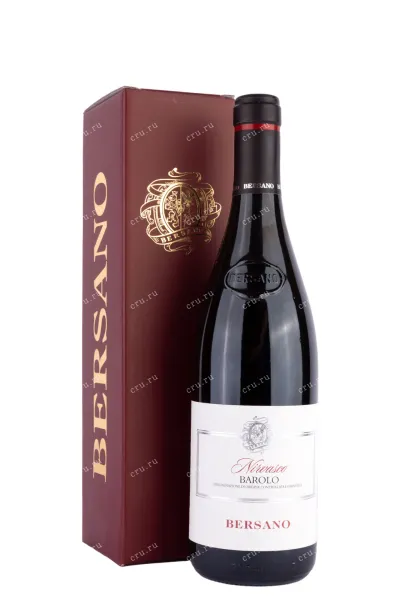 Вино Bersano Nirvasco Barolo with gift box 2017 0.75 л