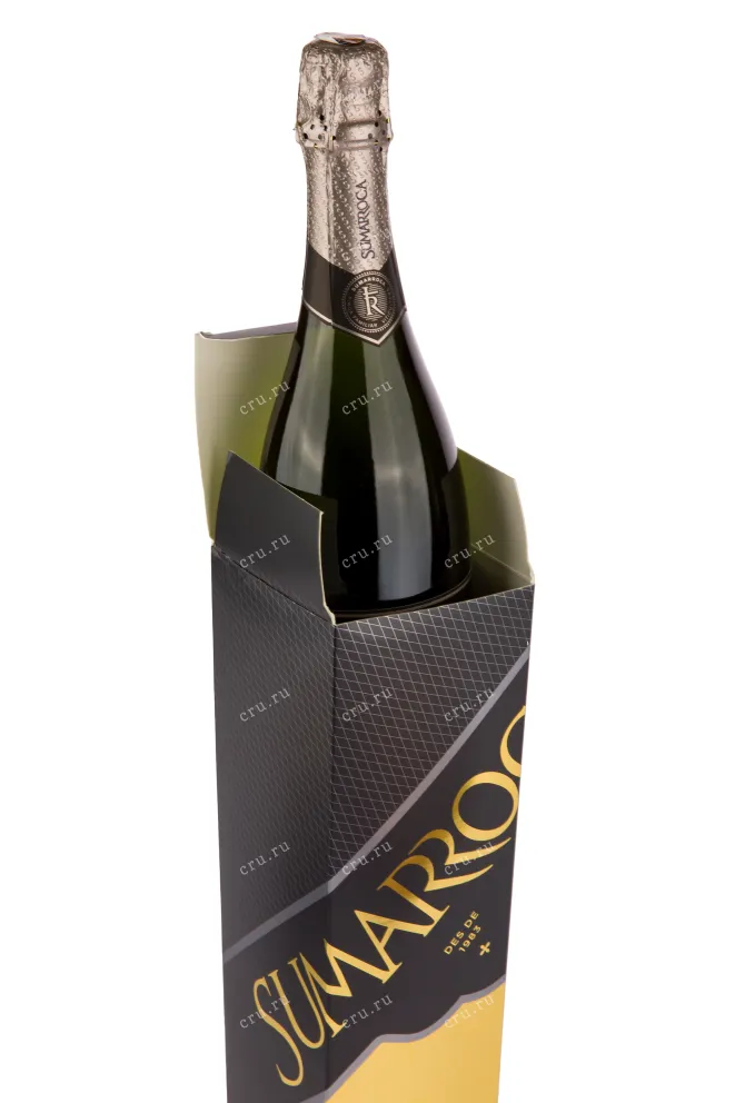 Подарочная коробка вина Bodegues Sumarroca Brut Nature Cava Gran Reserva with gift box 0.75 л