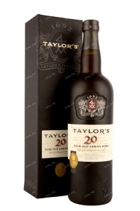 Портвейн Taylors Tawny Port 20 Years in gift box  0.75 л