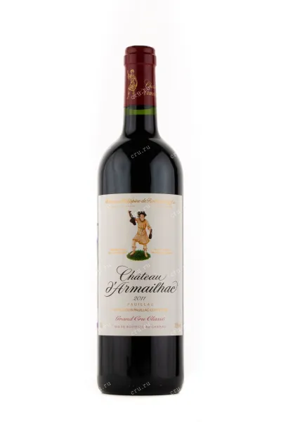 Вино Chateau d`Armailhac Grand Cru Classe Pauillac 2011 0.75 л