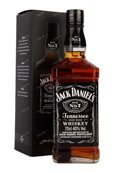 Виски Jack Daniel's Tennessee in gift box  0.7 л