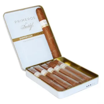 Сигары Davidoff Primeros Dominican Maduro в металлической пачке 