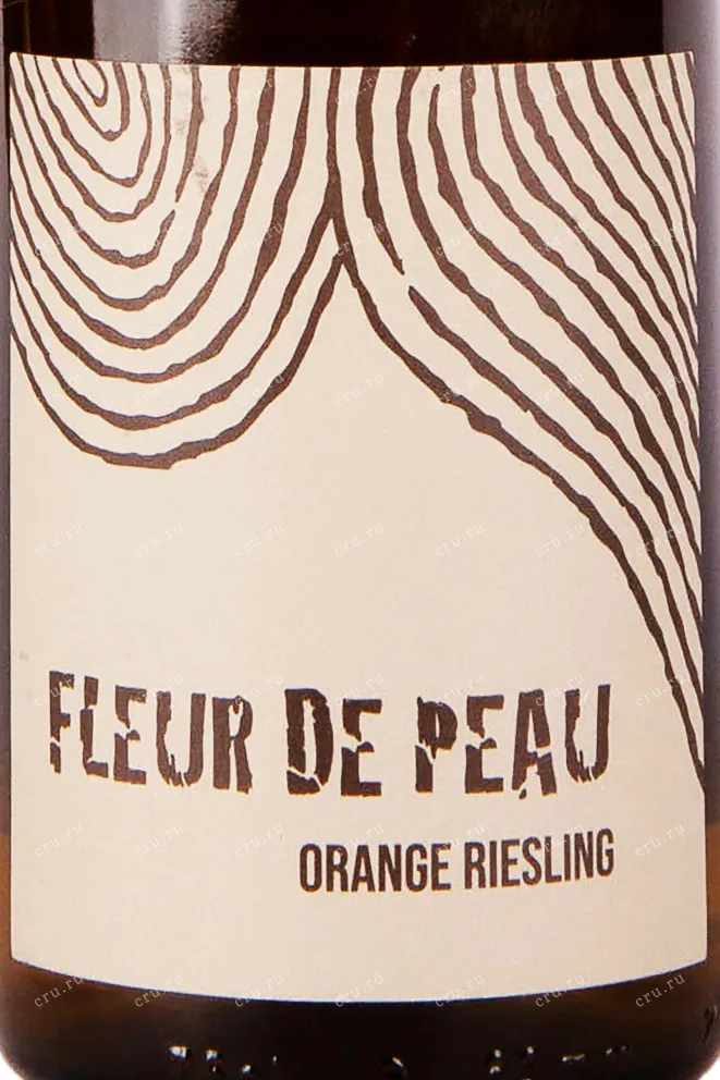 Этикетка Leo Dirringer Fleur de Peau Maceration de Riesling 2021 0.75 л