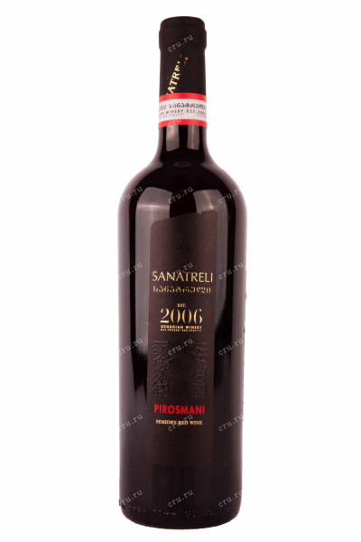 Вино Badagoni Sanatreli Pirosmani 2006 0.75 л
