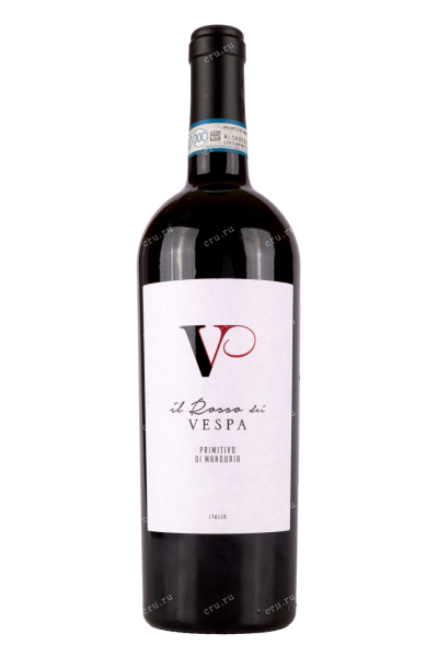 Вино Vespa Il Rosso dei Vespa Primitivo di Manduria 2021 0.75 л