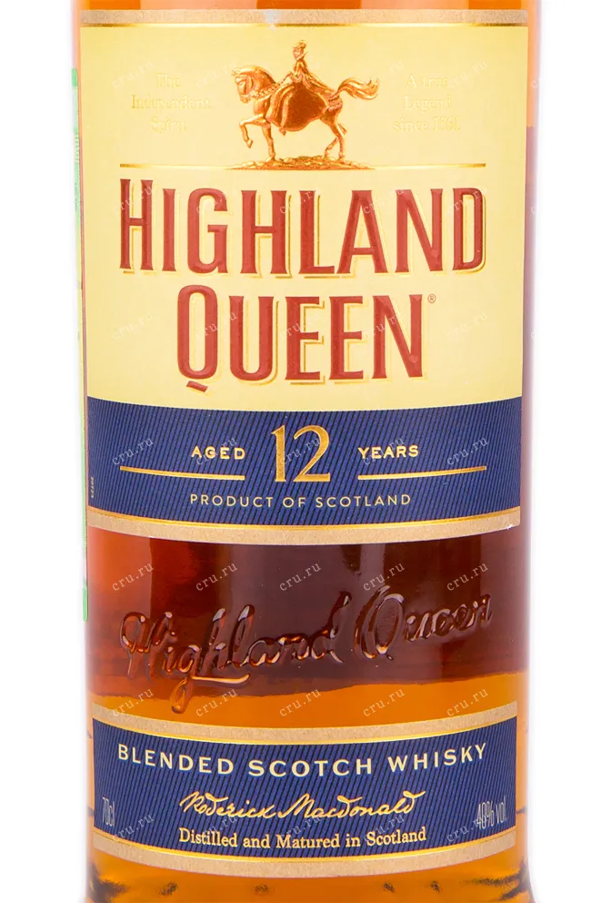 Виски Highland Queen gift box  0.7 л