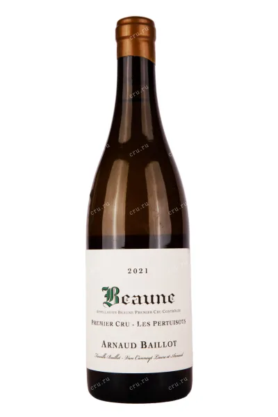 Вино Arnaud Baillot Beaune Premier Cru Les Pertuisots 2021 0.75 л
