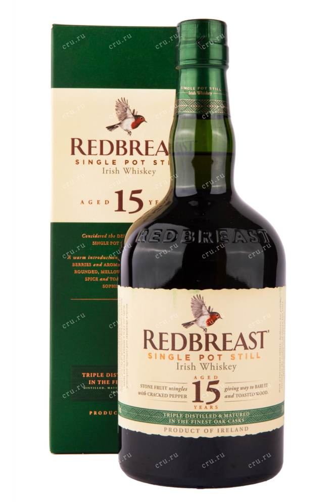 Виски Redbreast Fruit with Cracked Pepper 15 years in gift box  0.7 л