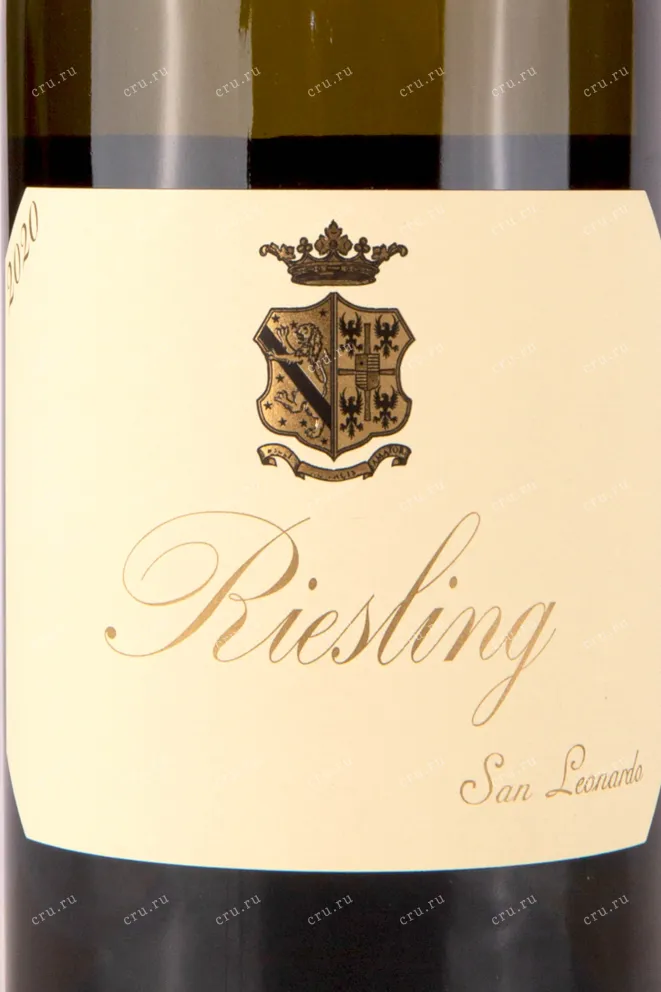 Этикетка San Leonardo Riesling 0.75 л