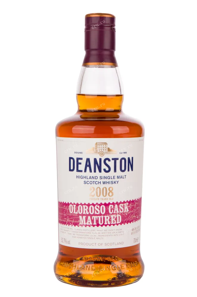 Виски Deanston 12 years Oloroso Cask 2008 0.7 л