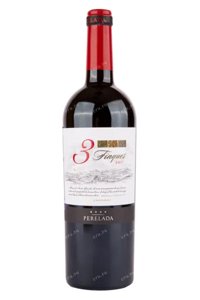 Вино Castillo Perelada 3 Fincas Crianza 2018 0.75 л