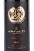 Этикетка Alma Valley Reserve Merlot 2019 0.75 л