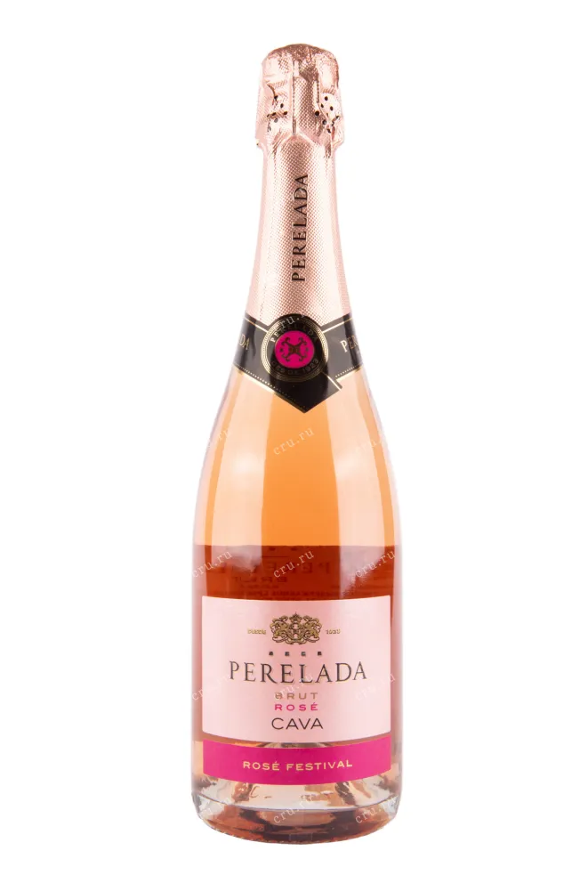 Игристое вино Cava Perelada Brut Rosado 2021 0.75 л