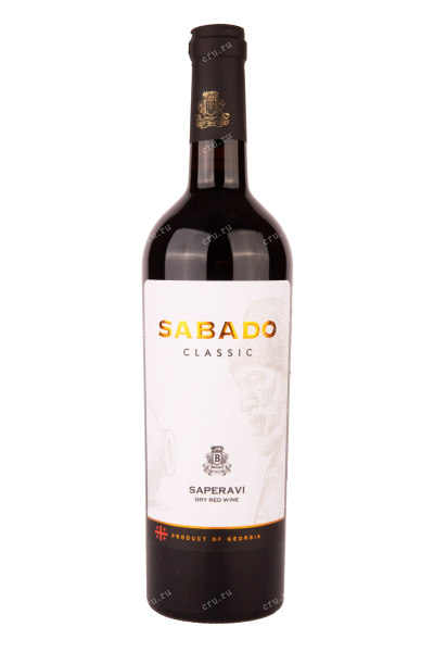 Вино Sabado Classic Saperavi 2019 0.75 л