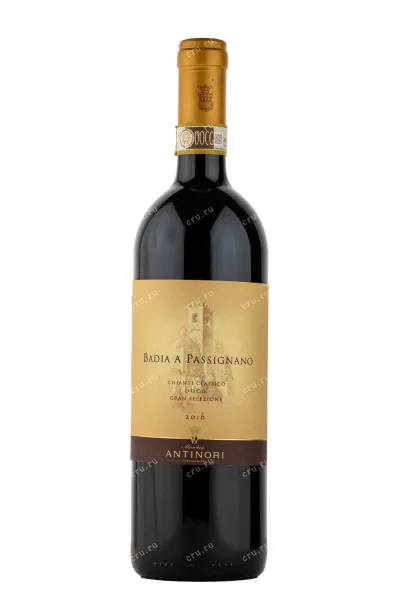 Вино Antinori Badia A Passignano Chianti Classico DOCG Gran Selezione 2020 0.75 л