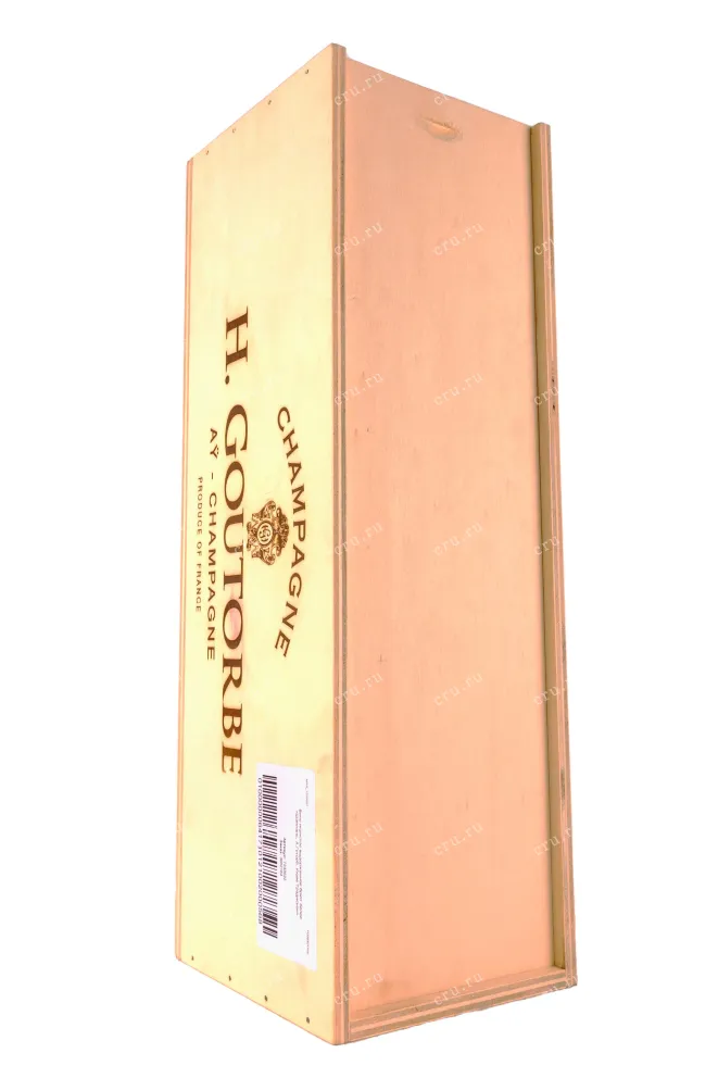 Подарочная коробка H. Goutorbe Cuvee Tradition Brut in wooden box 3 л