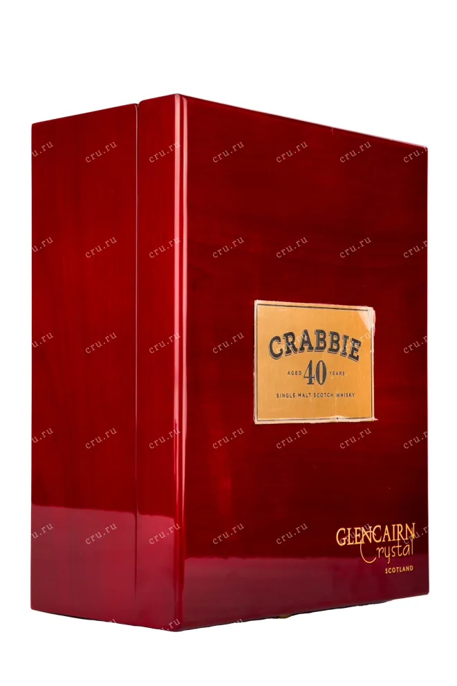 Виски Crabbie 40 Years Old, gift set with 2 shots  0.7 л