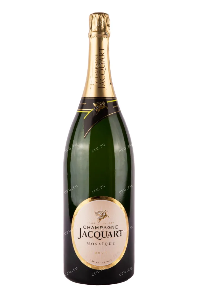 Шампанское Jacquart Mosaique Brut in wooden box 3 л