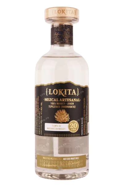 Мескаль Lokita Mezcal Tepeztate 20 years  0.7 л