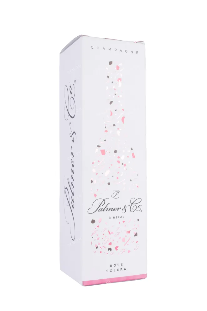 Подарочная коробка Champagne Palmer & Co Rose Solera gift box 2019 1.5 л