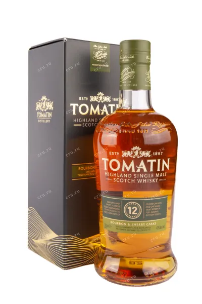 Виски Tomatin 12 years  0.7 л