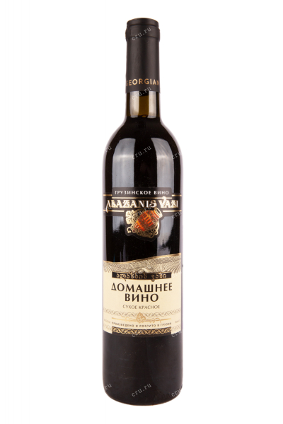 Вино Alazanis Vazi Domashnee Red Dry 2019 0.75 л