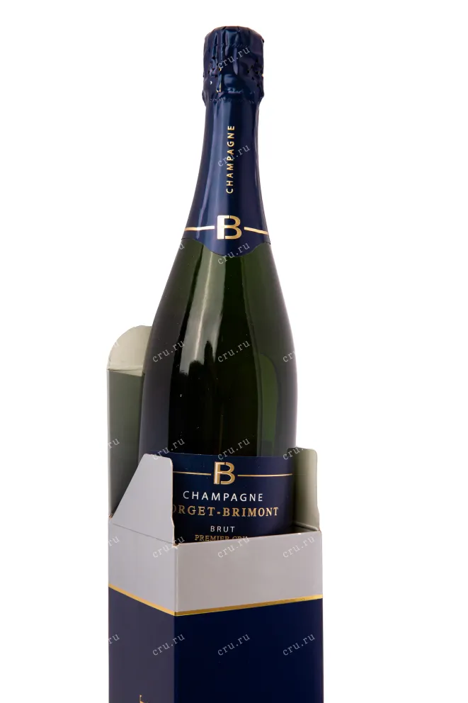 Подарочная коробка игристого вина Forget-Brimont Brut Premier Cru gift box 0.75 л