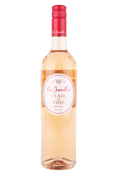 Вино Les Jamelles Clair de Rose Pays 2022 0.75 л