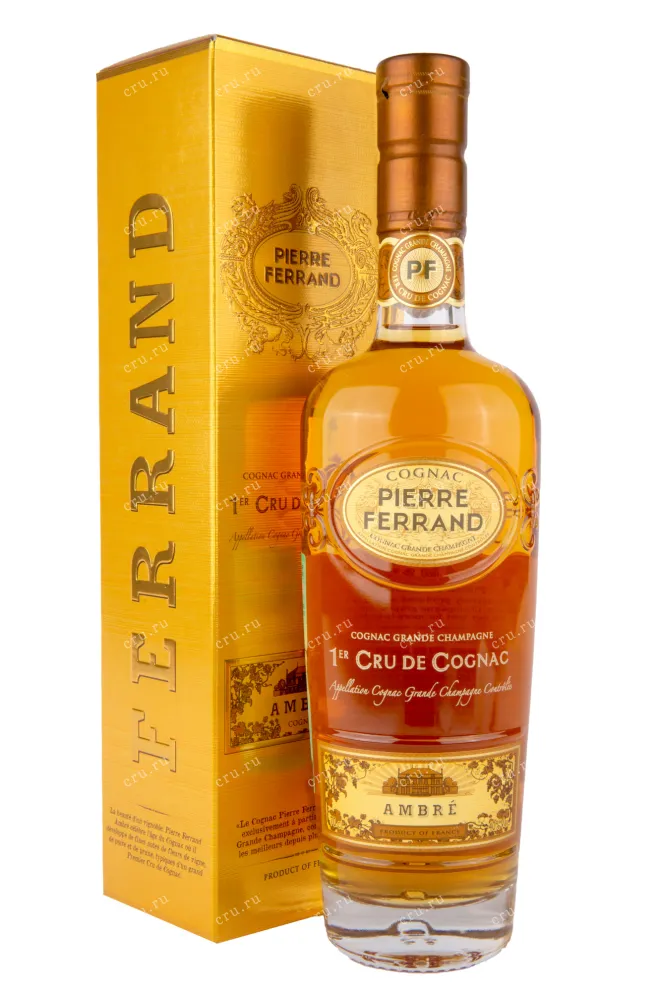 Коньяк Pierre Ferrand Ambre 10 years in gift box   0.7 л