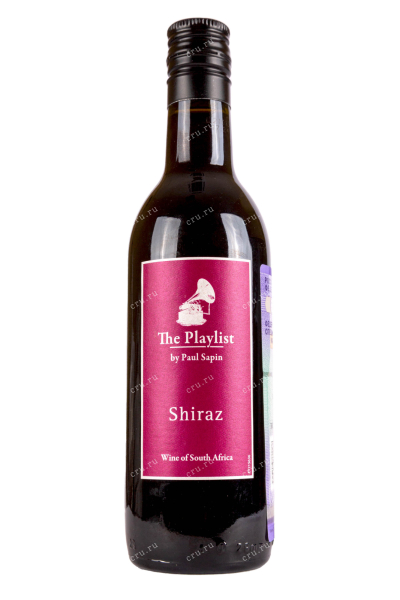 Вино The Playlist Shiraz 2021 0.187 л
