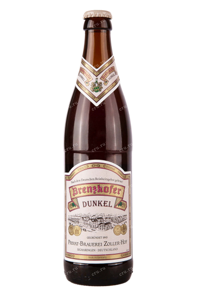 Пиво Zoller-Hof Brenzkofer Dunkel  0.5 л