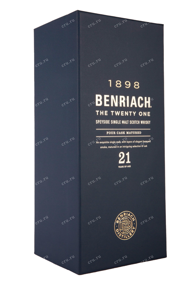 Подарочная коробка Benriach 21 years in giftbox 0.7 л